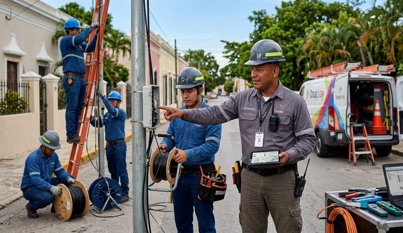 Supervisor de Cuadrillas de Telecomunicaciones